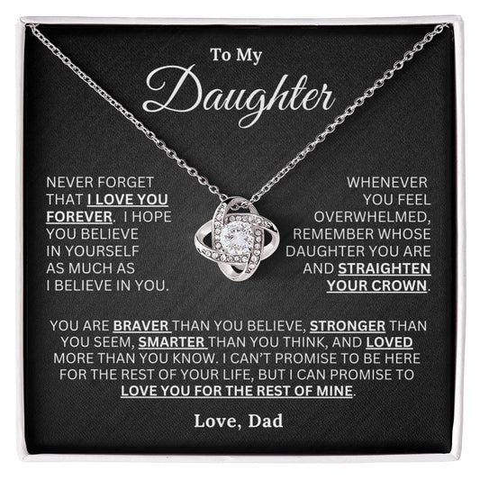 To My Daughter, Love Dad - Never Forget That I Love You Forever