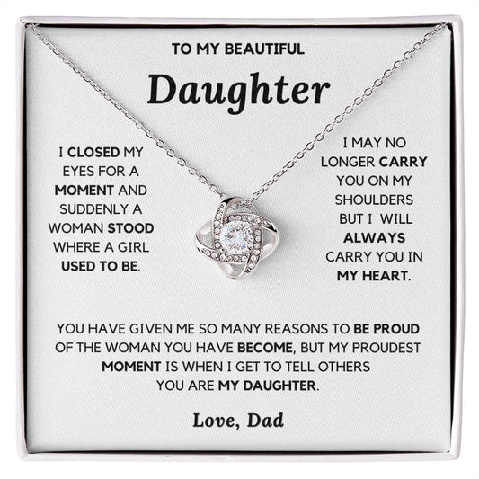 Daughter Gift (From Dad) - I Closed My Eyes